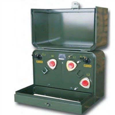 Enfaset pudemonteret krafttransformer